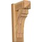 Ekena Millwork Merced Arts & Crafts Rough Sawn Outlooker, Western Red Cedar, 6"W x 12"D x 20"H OUT06X12X20MRC03RWR - alternate 1